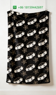 Chanel Throw Blankets
